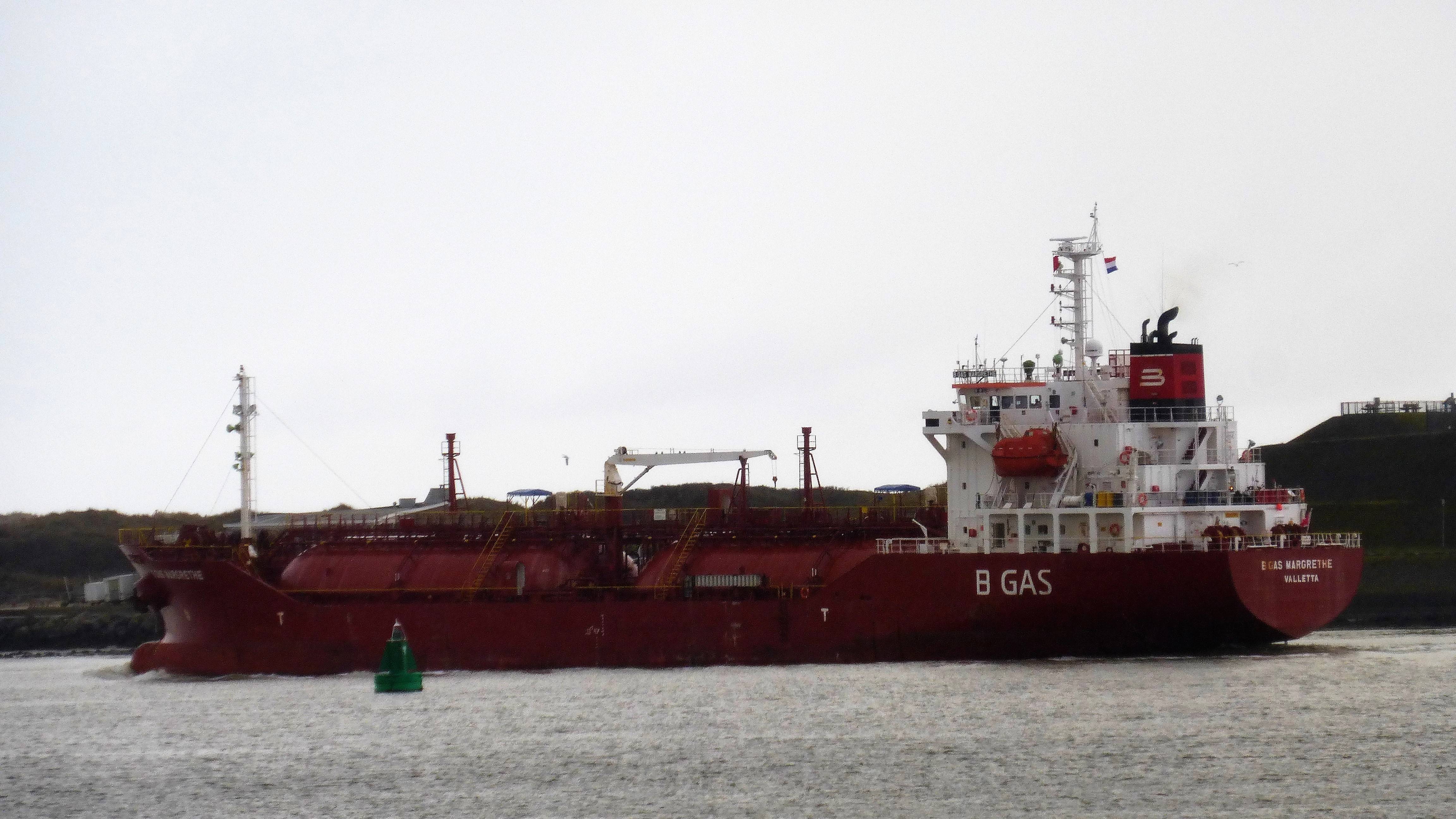 B GAS MARGRETHE 